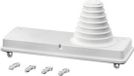 Hensel MI FP 70 Bride d'entrée de câble avec passe-fil 1x72mm WM2 300mm