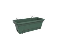 elho Green Basics Balkonbak Xl Allin1 55 - Plantenbak voor Balkon Buiten - Groen - Kunststof - 55 cm