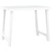 Syfax Bol Campingtafel hout-look 79x56x64 cm PP wit