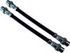 CEF Jeu de 2 pièces : Conduite de frein arrière pour BMW 116d, 116i, 118d, Cabrio, Coupé, 118i, 120d, 120i, 123d, 125i, 3.0, 128i, 130i, 135i, M 316d Touring - 34306762838, 34306789433