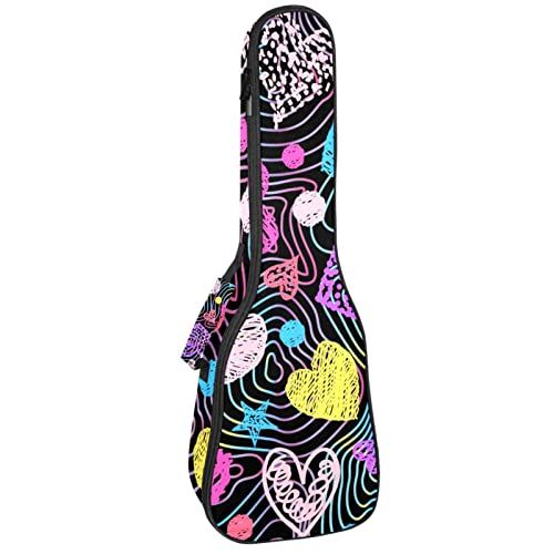 Mersov Tenor Ukulele Gigbag Waterdichte Ukelele Case Gewatteerde Rugzak
