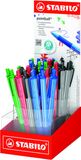 Stabilo Stylo bille stabilo pointball coloris assortis | 38 pièces