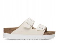 Birkenstock Arizona Flex Platform Slippers Dames Beige - Maat 40