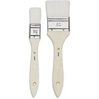 EXTRA Pebeo - Set penselen - 2 stuks - vlak - maat: 25, 50