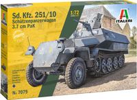 Italeri Modelbouwpakket Militaire voertuigen - 7079 Sd.Kfz. 251/10 Schutzenpanzerwagen 3.7cm PaK Plastic - 1:72 - Modelbouw
