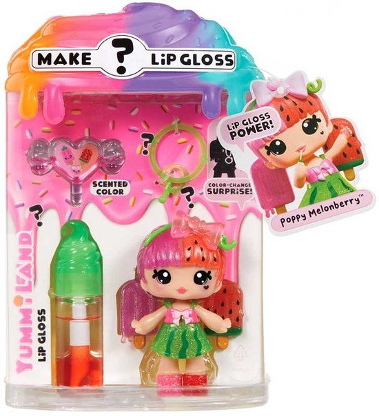 Yummiland Lip Gloss Doll Color Change Combo