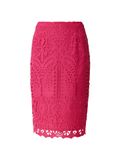 COMMA Jupe rose foncé