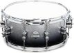 PDP Concept Tambourin de caisse claire en érable, 14" x 6.5", laque dégradé argent à noir