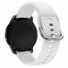 Samsung Galaxy Watch 6 Siliconen sportband - Wit - 40mm & 44mm