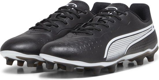 Puma King Match FG/AG Voetbalschoenen Zwart EU 39