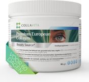 Collavita Collageen Poeder - 60 Dagen - Super Geconcentreerd - 100% Natuurlijk - Vit.C+D+E + Zink + Se + Biotine + Hyaluronzuur - Perfecte oplosbaarheid - wetenschappelijk bewezen