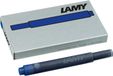LAMY 1202077 T 10 encre 825 cartouche d'encre grande - Lot de 5 - Stock d'encre bleu (effaçable) pour tous