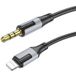 Borofone Câble audio Lightning - 3.5mm BL19 Creator, 1m, Noir