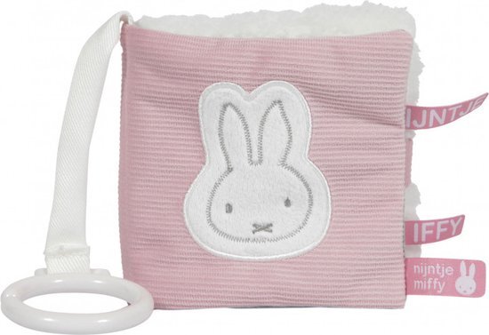 Clementoni Buggyboekje pink baby rib