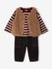 VERTBAUDET Icecat 3-delige babyset jongen antraciet