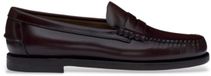Sebago Classic Dan Leren Loafers bordeaux
