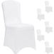 Detex Stoelhoes Set van 6 - Stretch 80 tot 110cm Universeel - Wit
