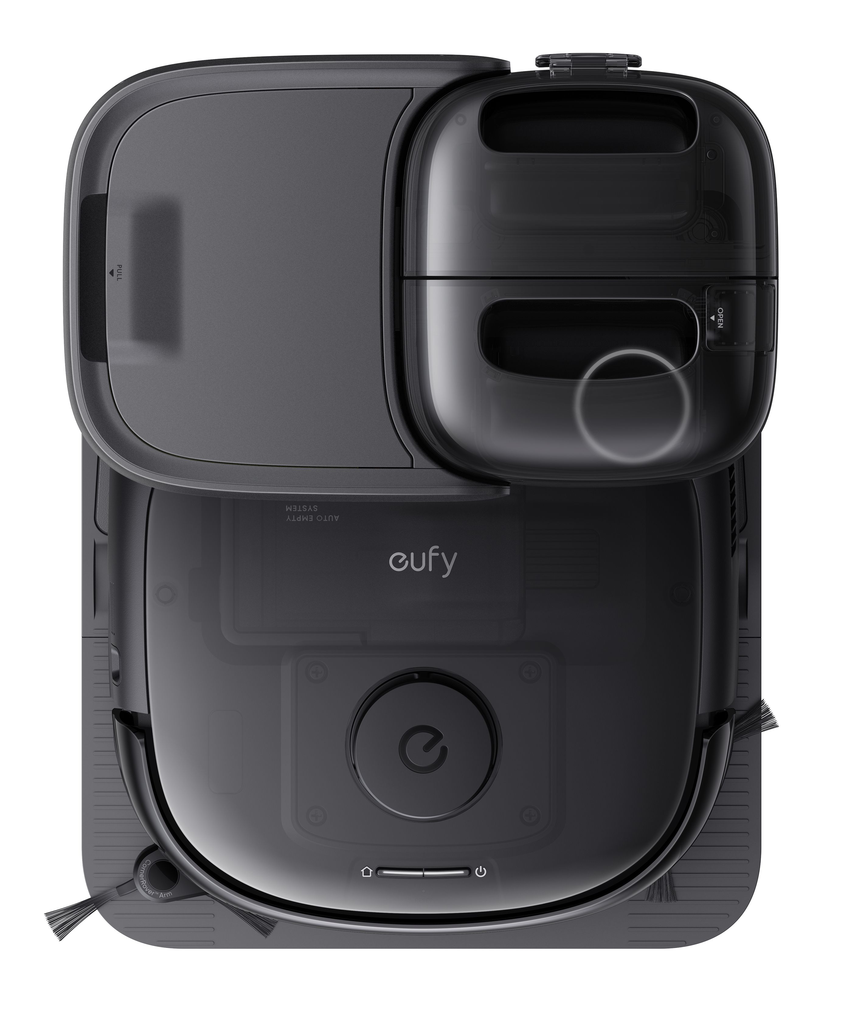 eufy Robotstofzuiger Omni E25 - HydroJet dweilsysteem - 20.000 Pa - Zwart