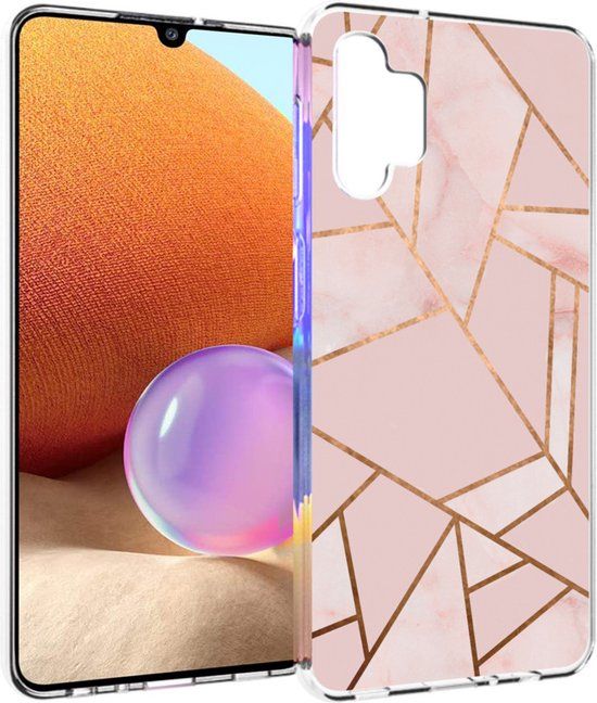 imoshion Hoesje - Geschikt voor Samsung Galaxy A32 (4G) - Design hoesje - Pink Graphic