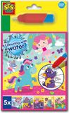 SES Creative Kleuren met water kleurboek fantasie