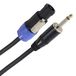 Plugger Kabel HP jack mannelijk naar Speakon mannelijk 1,5 mm² / 15 m, zwart