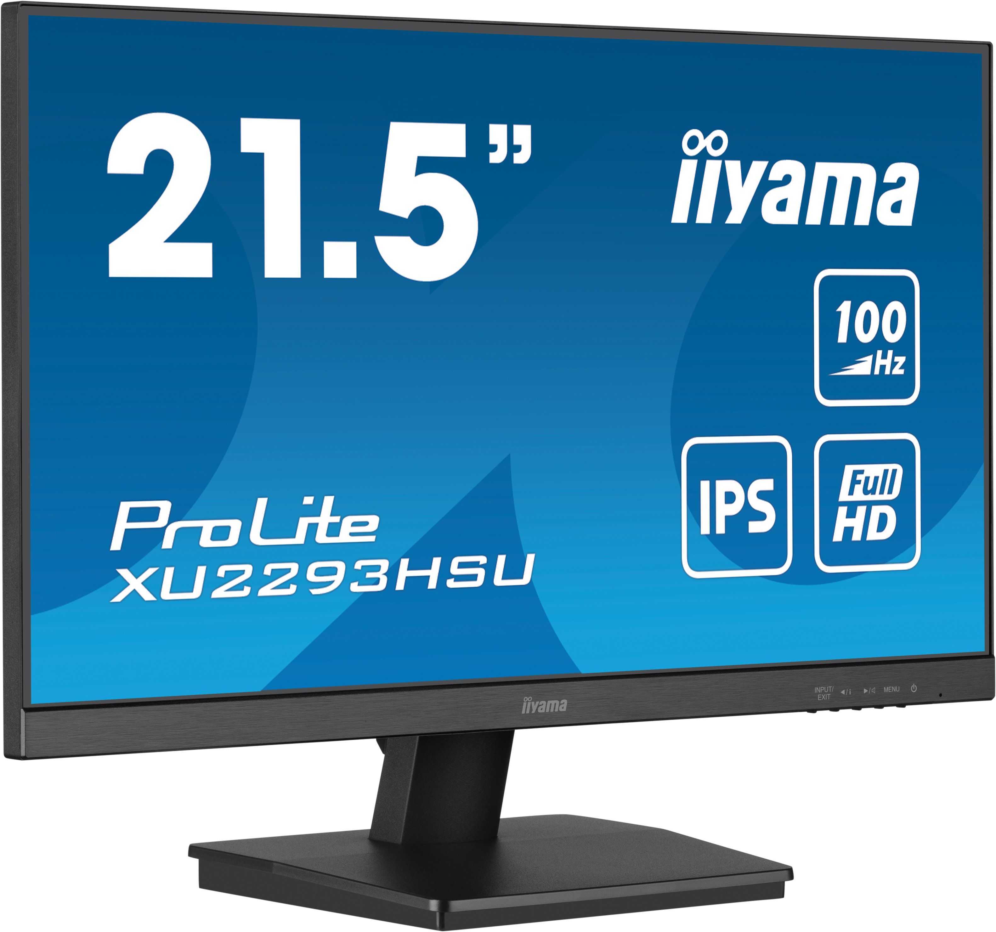 iiyama ProLite XU2293HSU-B7 - 21.5 inch - Full HD - IPS - 100Hz - USB-Hub