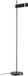 Paulmann Staande LED-lamp Smart Home Zigbee 3.0 Jagun Tunable White 1250lm 19,5W Antraciet Vilt, Kunststof, Metaal