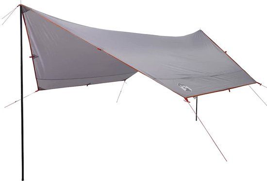 vidaXL Kampeerluifel - waterdicht - 430x380x210 cm - groen