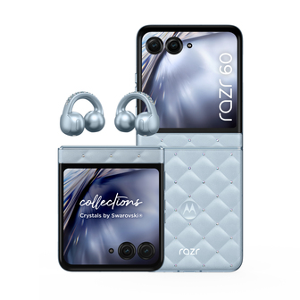Motorola razr 60 + moto buds loop 6.9" Dual SIM 5G Smartphone - Blue