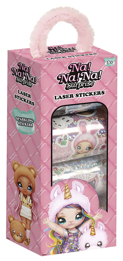 Totum Na! Na! Na! Surprise Sticker Box 4 Rolls