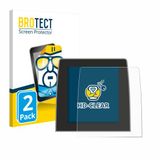 BROTECT - Screenprotector voor Renault Captur 2 2020 Easy Link 9.3" - Folie Beschermfolie transparant 2 Stuks