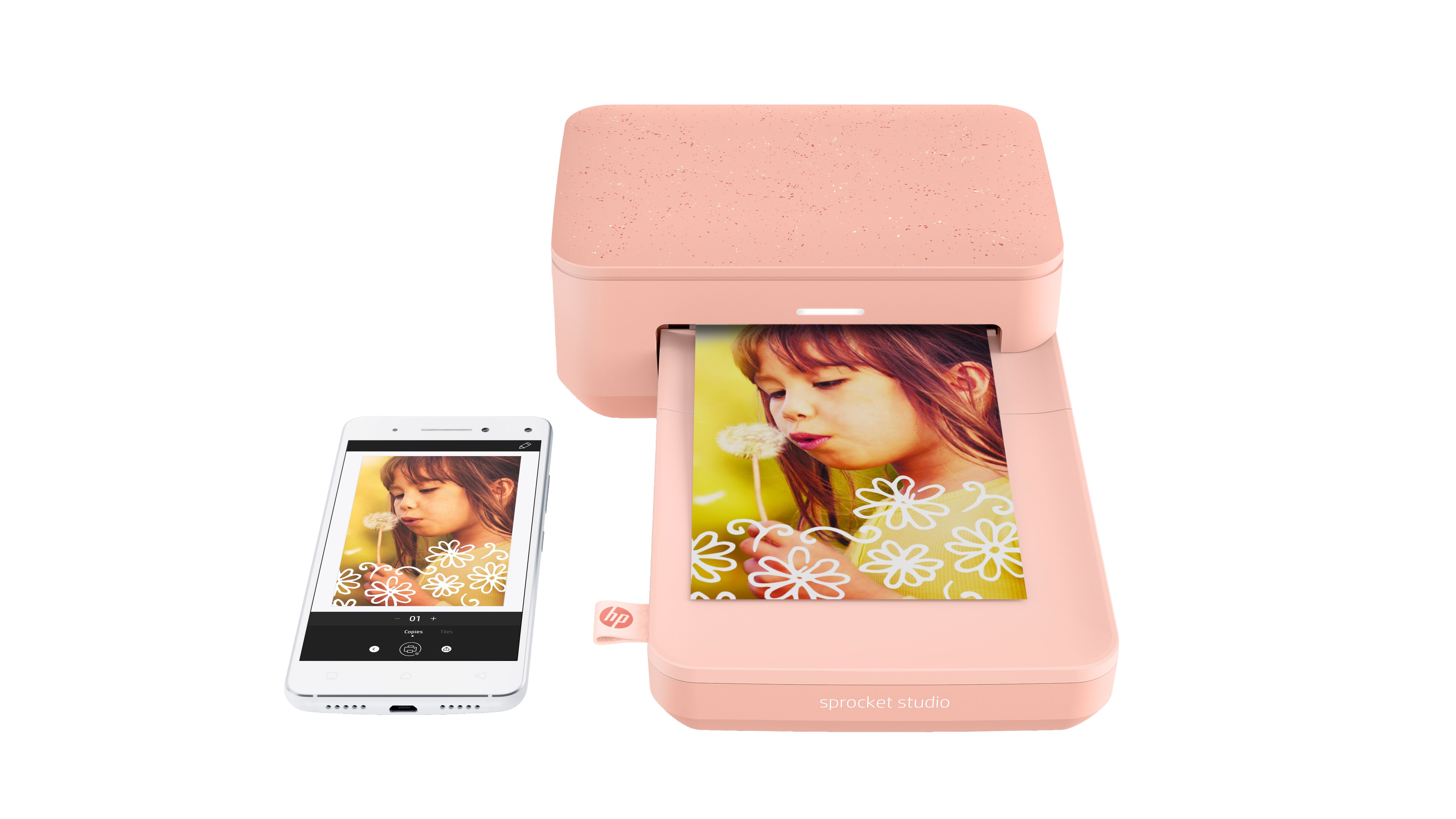 HP Sprocket Studio - Fotoprinter - Snow - Dye-sublimation
