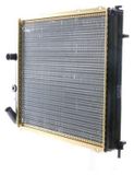MAHLE Radiateur met mechanisch bevestigde koelribben, 478 mm - 424 mm, geschikt voor onder andere RENAULT KANGOO