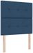 vidaXL - LED Hoofdbord met LED-stripverlichting - Blauw - 90 cm - Stof