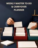 Weekly Master To-Do & Carryover Planner
