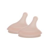 Suavinex Zero.Zero™ Light Flesspenen – Maat M – Medium Flow – 2 Stuks – Beige