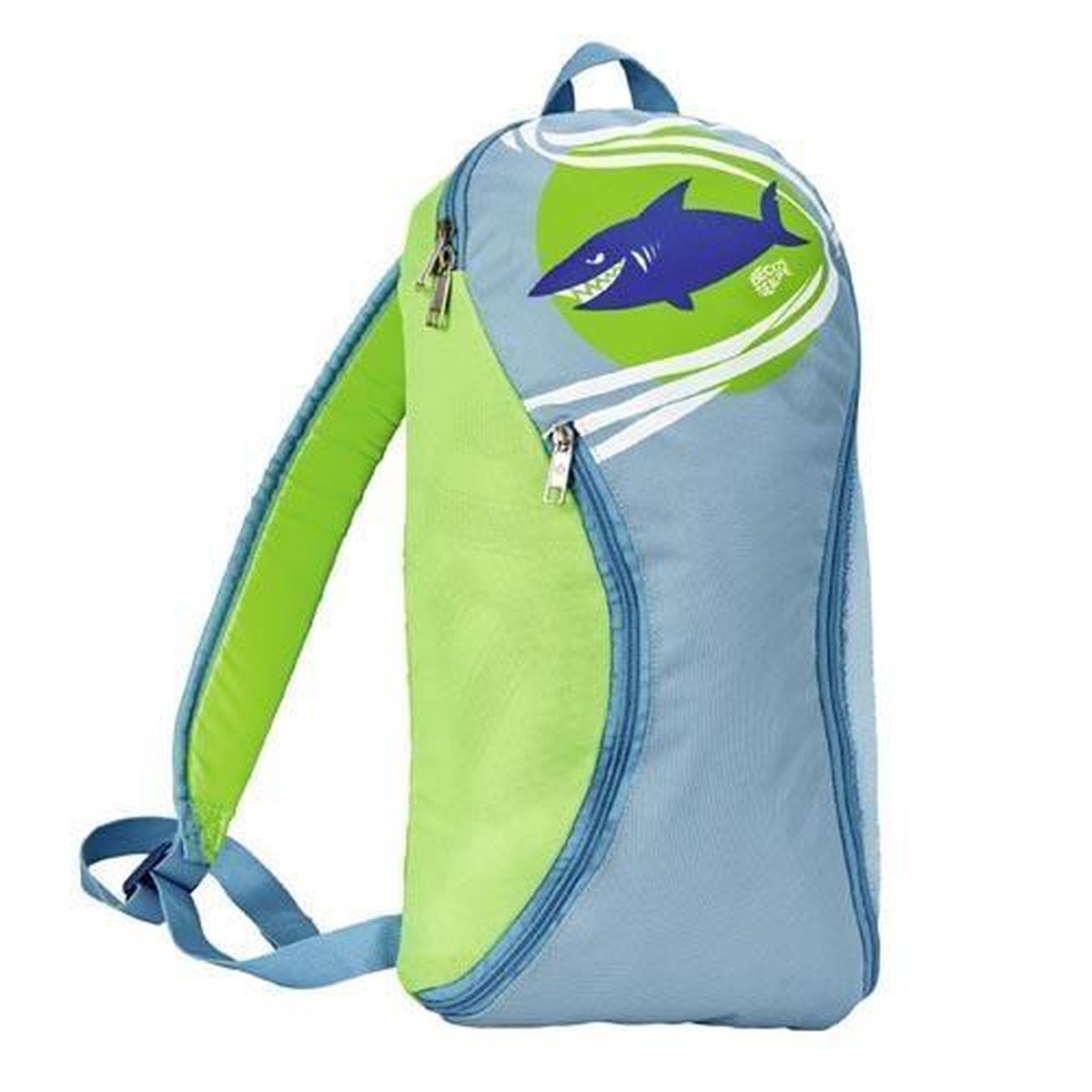 Beco Rugzak Sealife Junior 10 Liter Lichtblauw/groen