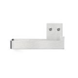 Nichba Nichba porte-papier toilette Acier inoxydable brossé