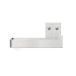 Nichba Nichba porte-papier toilette Acier inoxydable brossé
