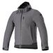 Alpinestars Neo Hoodie Imperméable Gris Anthracite Noir, Taille : XL