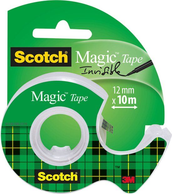 Scotch 3M Scotch Magic 810 Plakband 12mm x 10m Transparant