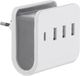 Q-Link adapter - 3 x USB A - 1 x USB C - 5V - 4.8A - wit/grijs