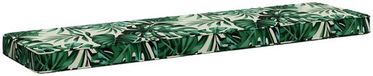 vidaXL - 1-delig - Bankkussen - VUGHT - 100% Polyester - Bladpatroon