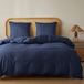 Shenzhen Haorui Industrial Technology Co., Ltd. Ensemble de literie en coton 200 x 200 cm Bleu profond