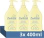 Zwitsal Zeepvrije Wascrème - Baby - 3 x 400 ml