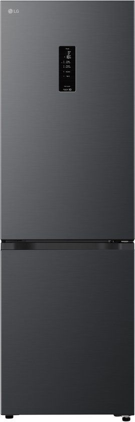 LG GBBSJ11DEP Koel-vriescombinatie Zwart - Energieklasse D