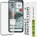 Techsuit Film de protection d'écran pour Nothing Phone (3), Verre trempé, Full Glue, 111D, Noir