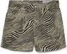 Vero Moda Pantalon Vmtess Mr Denim Aop Shorts Noos 10329962 Oatmeal/zebra Femme Taille - M