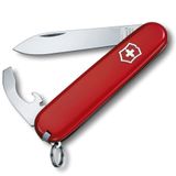 Victorinox Bantam Taschenmesser (8 Funktionen, Kombi-Klinge, Schraubendreher, Dosenöffner, Pinzette) rot
