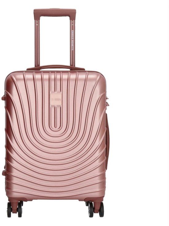 Enrico Benetti Calgary 55cm Roze Hardcase Koffer